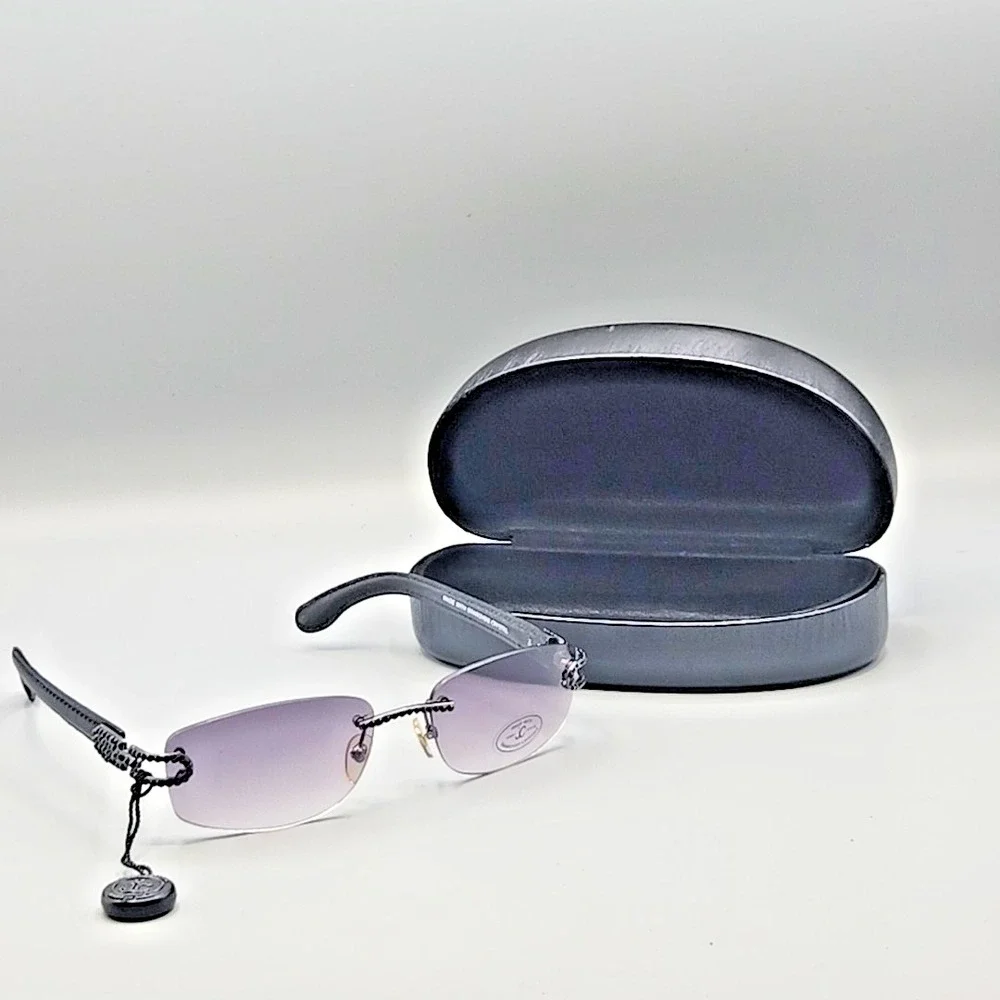 J C Jimmy Crystal Swarovski Rhinestone Sunglasses Frames Only GL798 Italy NWT